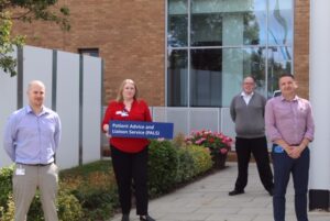The four members of the Patient Liaison Service