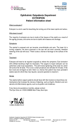 Ectropion  V6