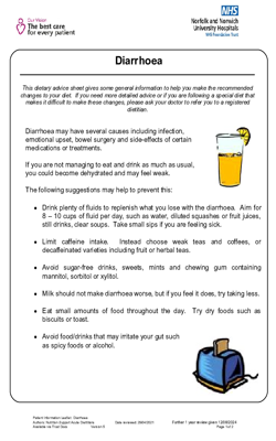 Digestive Problems – Diarrhoea  v6