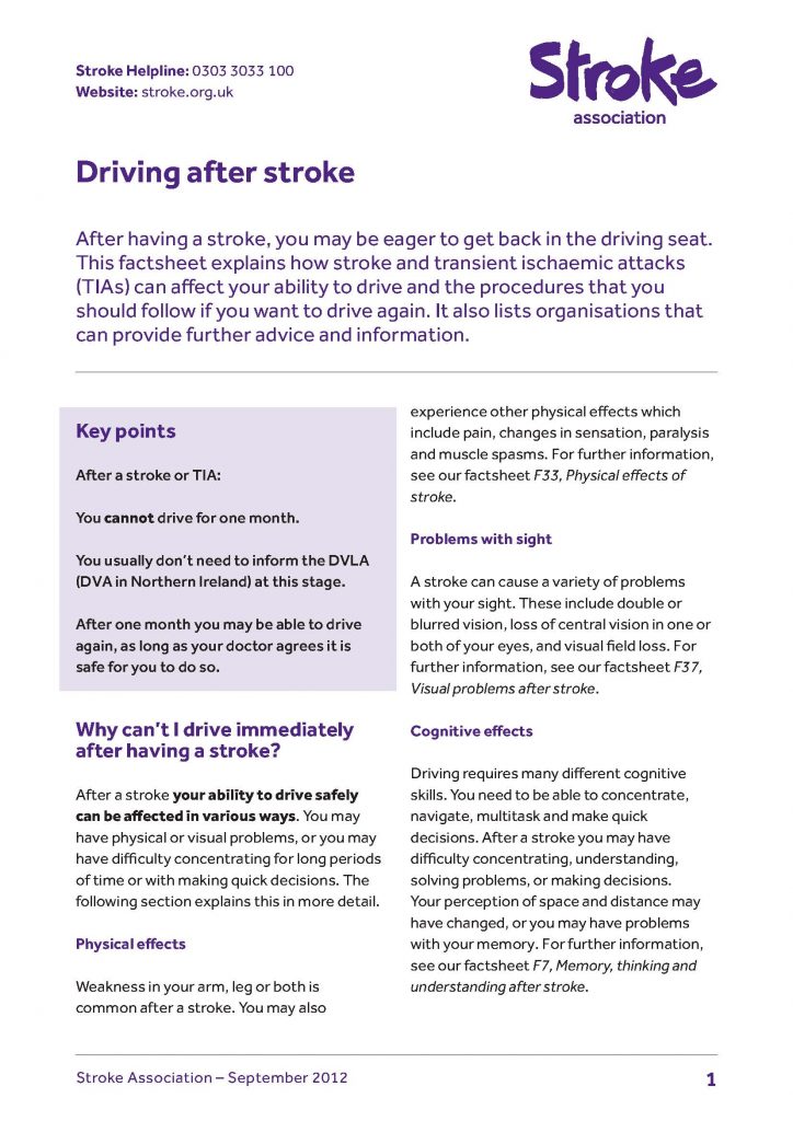Norfolk and Norwich University Hospitals NHS Foundation Trust » TIA