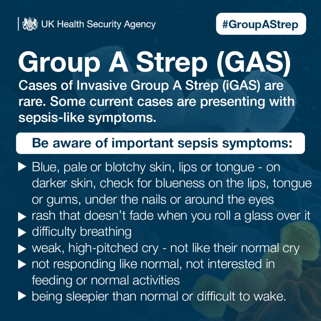 Norfolk And Norwich University Hospitals NHS Foundation Trust Strep A 