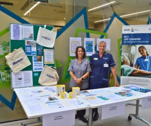 A stand at the NIHR CRF showcase event