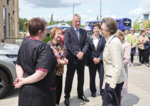 The Princess Royal meets members of the executive team
