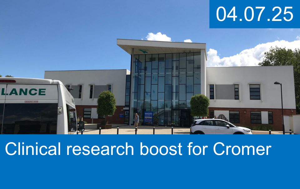 Clinical Research Boost for Cromer
