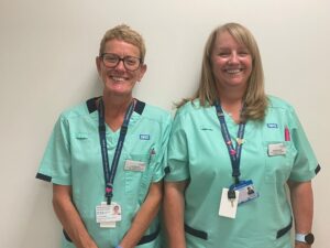 Lisa Knights and Amanda Madbey