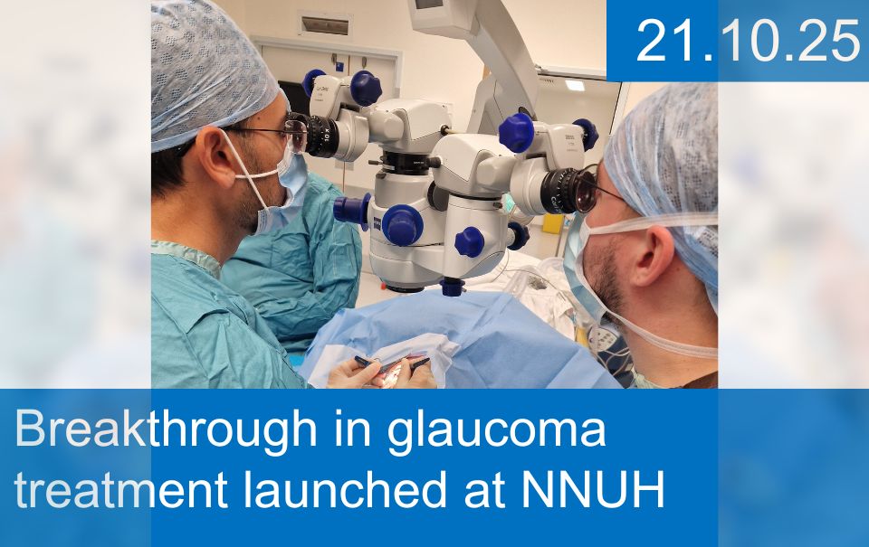 PGI surgery being carried out in theatres