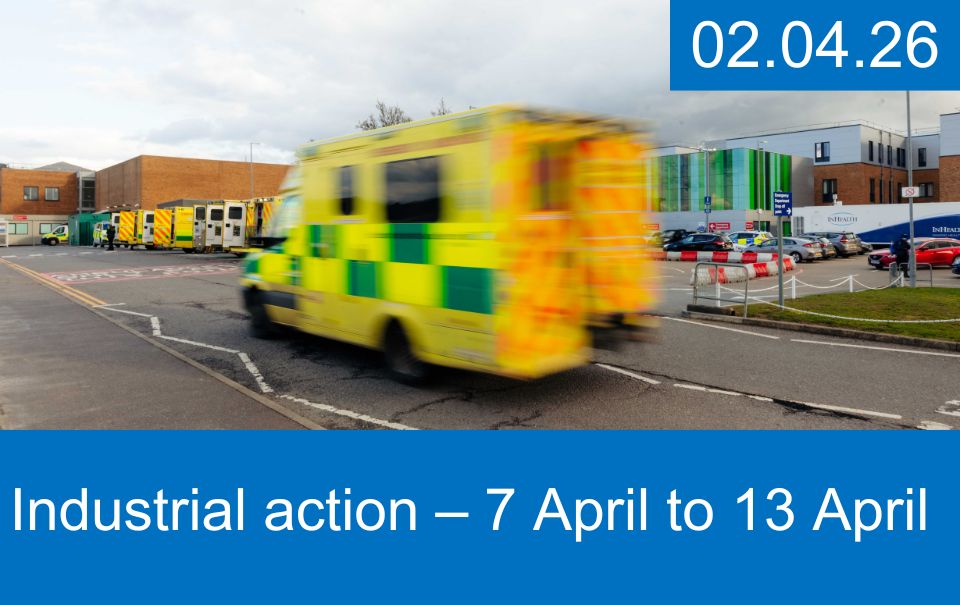 Industrial action – 7 April to 13 April