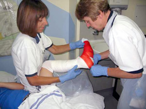 Paediatric physio cast