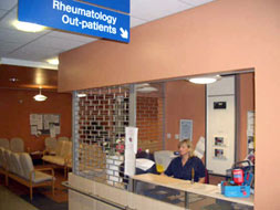 Rheumatology reception